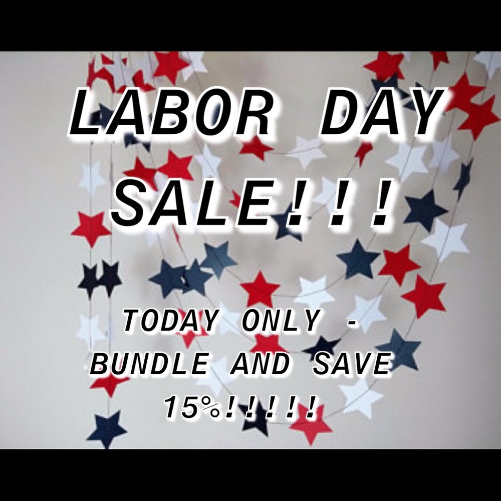 LABOR DAY SALE!